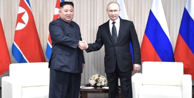 Ким Чен Ын поздравил Путина с победой